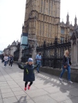 leaping in front of the Big Ben